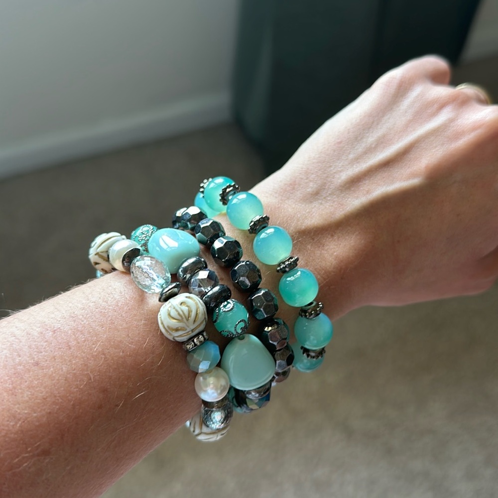 Aqua Blue Bracelet